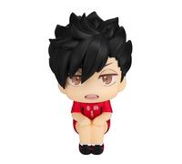 Figura de Haikyuu, figura de anime Look Up, figura de Kuroo Tetsurou Mini dibujos animados de 10 cm, figura coleccionable de escritorio de PVC