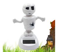 Figura de Halloween Danante Solar para salpicadero de Halloween | Decoración interior del coche para vehículo casa mesa oficina fiesta jardín patio borde