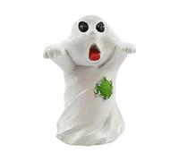 Figura de Halloween Ghost Pumpkin - Spooky Resin Sculpture with Pumpkin Ornament Design | Desk and Tabletop Decoration for Bedroom, Entryway, Gabinets, Centerpiece, Bookshelf, Desktop, Holiday and