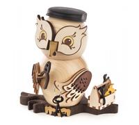 Figura De Humo Búho Artesano H: 16cm NUEVO Hombre De Humo Figura De Humo