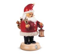 Figura De Humo Hombre De Humo Mediana Papá Noel Con Campana (BxH): 11x18cm NUEVO