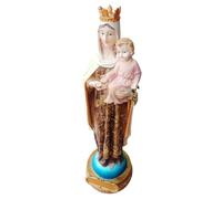 Figura de Jesús María, figura de la sagrada familia, estatua de decoración de belén, escena de belén de resina, decoración religiosa del hogar, figura de belén de Navidad, escultura de belén de