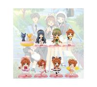 Figura de juguete de PVC de Sakura Cardcaptor, decoración de coche, caja ciega, muñeca coleccionable