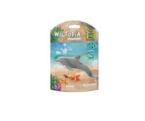 Figura de juguete Playmobil Wiltopia 71051 Delfín Multicolor Plástico