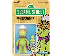 Figura De Juguete Rey Cocodrilo De Sesame Street Reaction Super7 99520