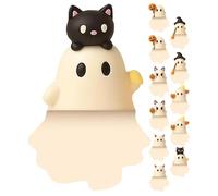 Figura de la caja del teléfono: accesorio decorativo de concha móvil, escultura de cubierta artística | Ornamento de teléfono inteligente de bolsillo con carácter en miniatura, accesorio de soporte cr