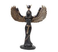 Figura de la estatua mitol gica egipcia de Isis, acabado negro, de 11,88 pulgadas, de Pacific Giftware PTC