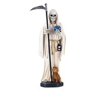 Figura de la Santa Muerte en Blanco 29 cm