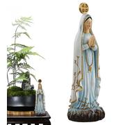 Figura de la Virgen María genérica | Escultura decorativa de resina - Estatua religiosa de pequeño tamaño - para el hogar, la mesa, la iglesia, la colección cristiana mamá abuela