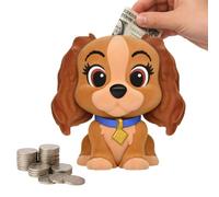 Figura de Lady Coin Bank - Disney Dog - La dama y el vagabundo | Mercancía con licencia oficial