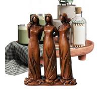 Figura de las hermanas a mis lados - Figura de amistad para niñas resina | Estatua hermana decoración para fiestas - Decoración interior salón dormitorio biblioteca armario fiesta casa