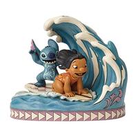 Figura de Lilo y Stitch, Diseñada por Jim Shore, Disney Traditions, para coleccionar, Enesco