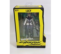 Jada Figura de acción Lucy (Cyberpunk Edgerunners) 14 cm, cabeza, manos y accesorios alternativos
