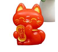 Figura de Maneki Neko - Linda figura de gato de la riqueza - Maneki Neko Fortune Gato, figuras de riqueza, de decoración de la , personaje animal