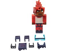 Figura de Minecraft Creator Series de Mattel con pinchos de mu eca, juguete de construcci n coleccionable de 3,25 pulgadas, figura de acci n con