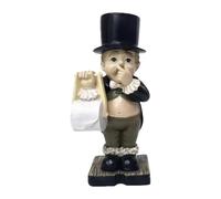 Figura de Ministerio de Baño - Figura realista de resina humorística de niño sosteniendo la nariz, divertida decoración del hogar para baño, dormitorio, apartamento, casa de alquiler, RV, niños