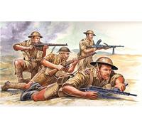 Figura De Modelo De Plástico ITALERI De La 8ª Ejército Británico 1:72 De WWII