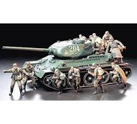 Figura De Modelo De Plástico TAMIYA Del Ejército Ruso Asalto Infantería 1:35