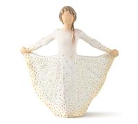 Figura de mujer con forma de mariposa, Willow Tree, Home Deco, Enesco