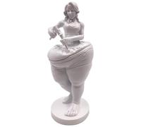 Figura De Mujer De Yoga - Estatua De De Pérdida De Peso, Artesanía Creativa En Resina, De Dama De Yoga, Escultura De Oficina Divertida para Decoración De Interiores, Figura De Mujer De Yo