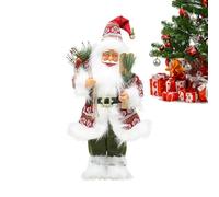 Figura de Navidad de Santa Claus,Figuras de Papá Noel,Decoración navideña elegante de Santa Claus | Decoración del centro de mesa, Figura de Navidad Tradicional, Ornamento para chimenea de cha