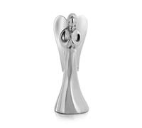 Figura de ngel de 9 pulgadas con pose de oraci n, hermoso s mbolo para la decoraci n navide a del hogar, hecha de aluminio plateado