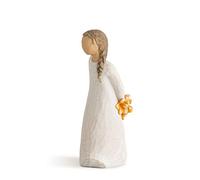 Figura de niña con flores, Willow Tree, Home Deco, Enesco