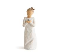Figura de niña con pájaro, Willow Tree, Home Deco, Enesco