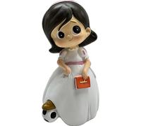 Figura de Niña Vestida de Comunión Niña Futbolista: Celebra su Día Tan Especial con Esta Elegante Muñeca para Tarta con Detalles Femeninos y Pasión por el Fútbol