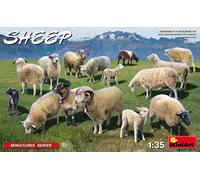 Figura De Oveja 1:35 Diorama Kit De Modelo De Plástico MINIART