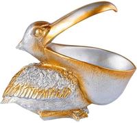 Figura de pájaro de resina para llaves, soporte decorativo para mesa de entrada, bar y decoración de oficina