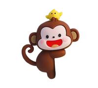 Figura de Pantalla de computadora, Figuras Decorativas de la Pantalla del Ordenador | Figuras de Mono Lindas para el Monitor del, decoración de Monos de Dibujos Animados de la Consola