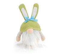 Figura de Pascua de brujos y primaveras, diseño de sin rostro con orejas de conejo, para sofá, escritorio, cama, salón, dormitorio universitario