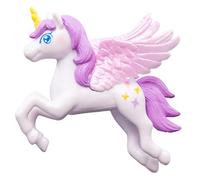 Figura de pastel de caballo - Decoración animal de dibujos animados, accesorio de pastel de cumpleaños Estatua en miniatura | Fantasy Winged Horses Sculpture for Garden Landscape AutoschMuck Showcase