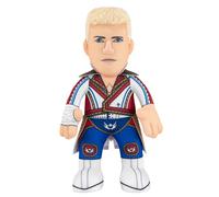 Figura de peluche de 25 cm de la superestrella de la WWE Cody Rhodes de Bleacher Creatures: una estrella de la lucha libre para jugar o exhibir