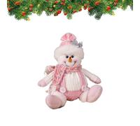Figura de peluche de Papá Noel para colgar de 18 cm - Figura de peluche - Traje global | Decoración para estantería, mesilla de noche, terraza, jardín, chimenea, alféizar de la ventana