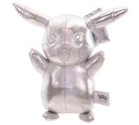 Figura De Peluche Pikachu Jubilación Select Plata 30cm Juguete De Peluche
