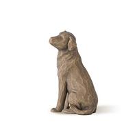 Figura de perro marrón, Willow Tree, Home Deco, Enesco