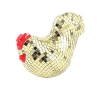Figura De Pollo Acrílico Bola De Espejo Acrílico Moderno Reflectante