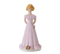 Figura de porcelana Enesco Growing Up Girls Brunette de 13 a os 5,5 dorada