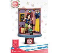 Ralph 2 Statua Biancaneve & Vanellope D-Stage Diorama Figura 16 cm Beast Kingdom