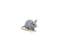 Figura de Ratón Gris con Su Casa Juguete, Colección Vida Salvaje, Niños 3+ | Un pequeño roedor con su propia madriguera | pintada a mano | pieza de colección | idea de regalo para toda la familia
