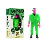 Figura de reacci n de Frankenstein de Super7 Universal Monsters (colores de disfraz que brillan en la oscuridad) - Escala 3,75