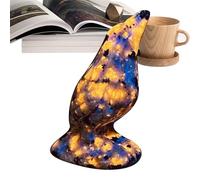 Figura de Reiki, decoración de meditación de tamaño de bolsillo, espiritual, escultura de tótem animal hecha a mano, obra de arte simbólica de pájaro con textura detallada, significativa