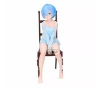 Banpresto Figura de Acción Coleccionable Rem Re: Zero-Starting Life In Another World - Relax Time - Another Color Version, 20 cm - BP28602P Multicolor, Optimo para los fanaticos del Anime