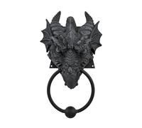 Figura de resina de aldaba de puerta de drag n y g rgola de 9,25 pulgadas de Pacific Giftware