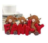 Figura de resina de , decoración familiar de resina para el hogar, decoración del hogar de , para el día de la madre, día del padre, vacaciones, de cumpleaños, oficina