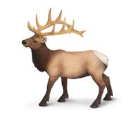 Figura de safari Ltd. Elk bull - figura de modelo de plstico detallada de 4.75 """" - Juguete educativo divertido para nios y nios edades de 3 aos