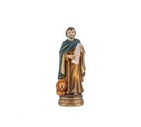 Figura de San Marcos Evangelista de Resina Pintado a Mano de 13 cm
