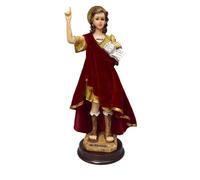 Figura de San Pancracio Estatua de San Pancracio Hecha con Resina Pintada a Mano a Elegir en 29 30 o 32cm Figura Religiosa para Regalar Decoración Religiosa y del Hogar Devoción Católica